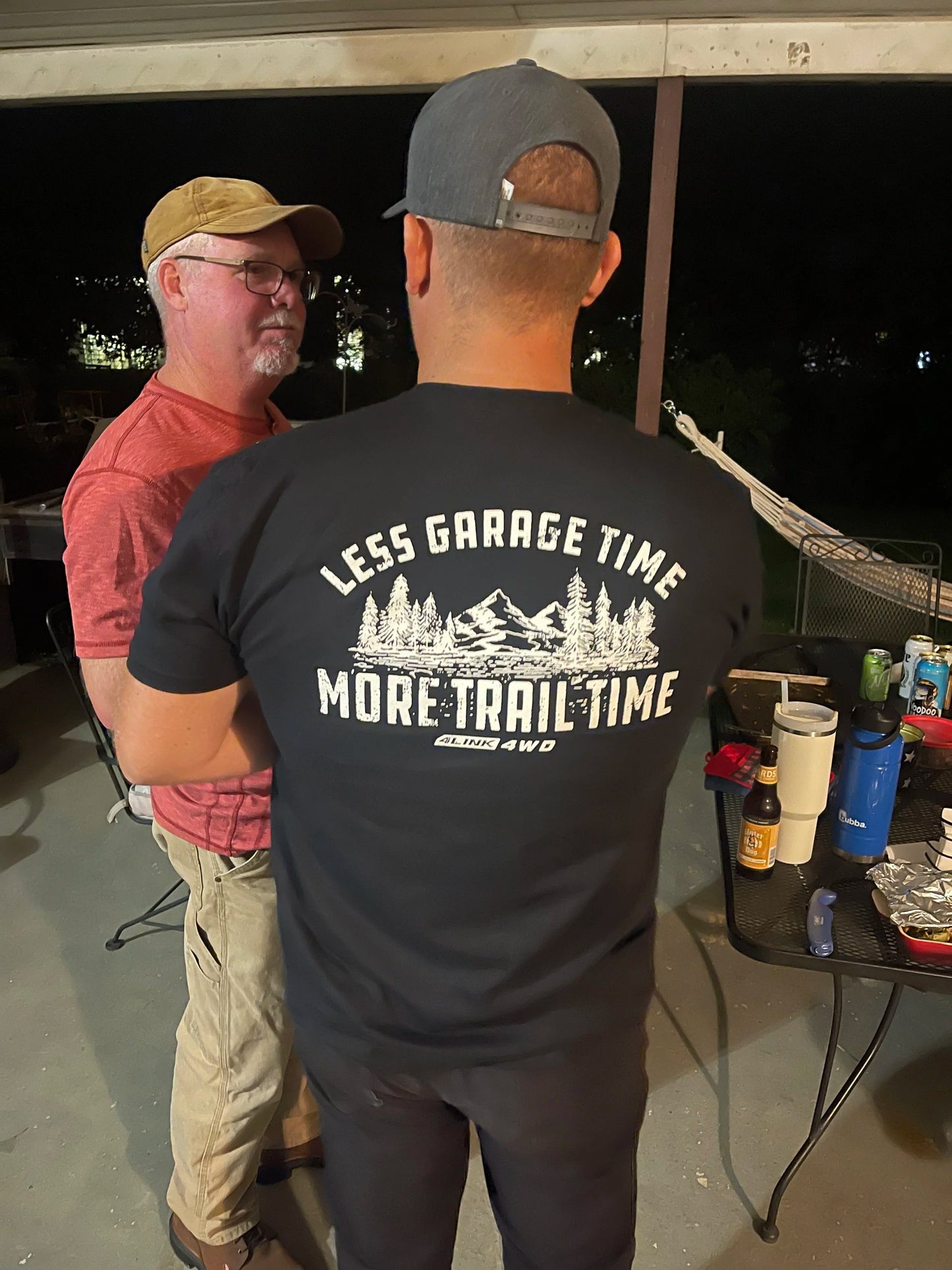 Soft Tee – “Less Garage Time, More Trail Time” Shirt (Multiple Colors) | 4Link4WD