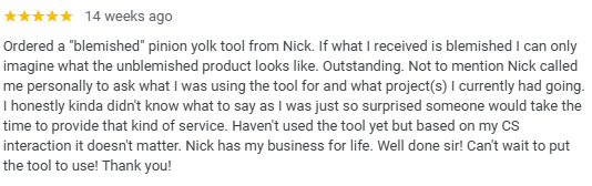 Clearance - Large Universal Pinion Tool Yoke Holder – Heavy-Duty Differential Setup Tool