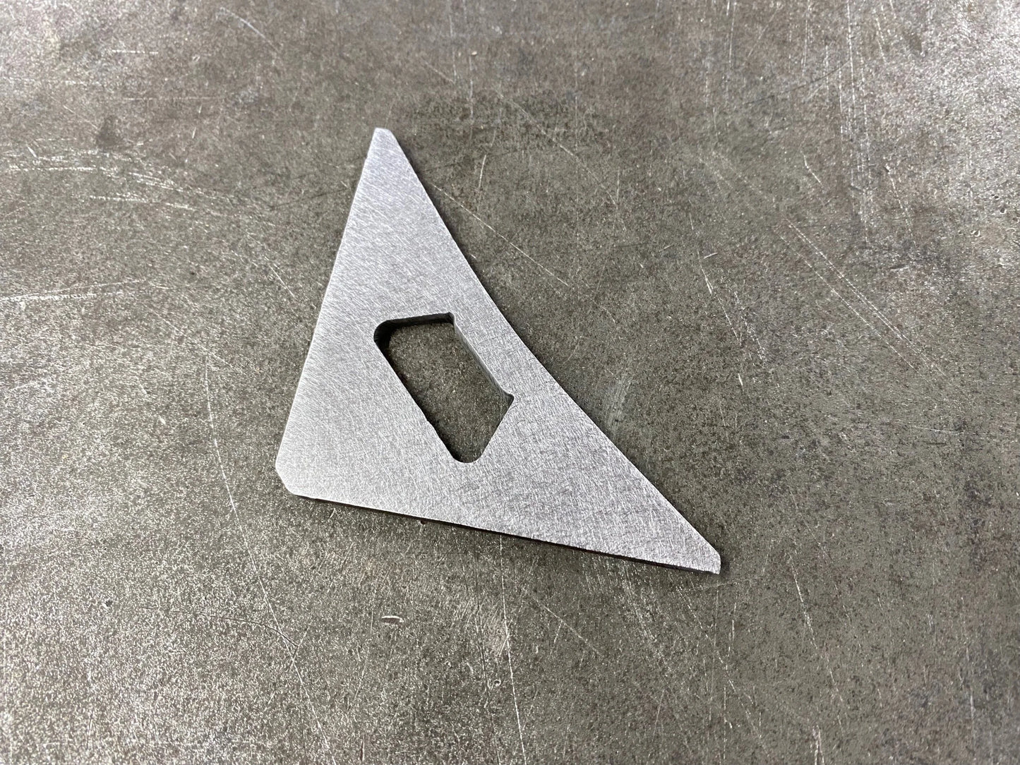 4" 4Link4WD bottle opener laser cut steel gusset.