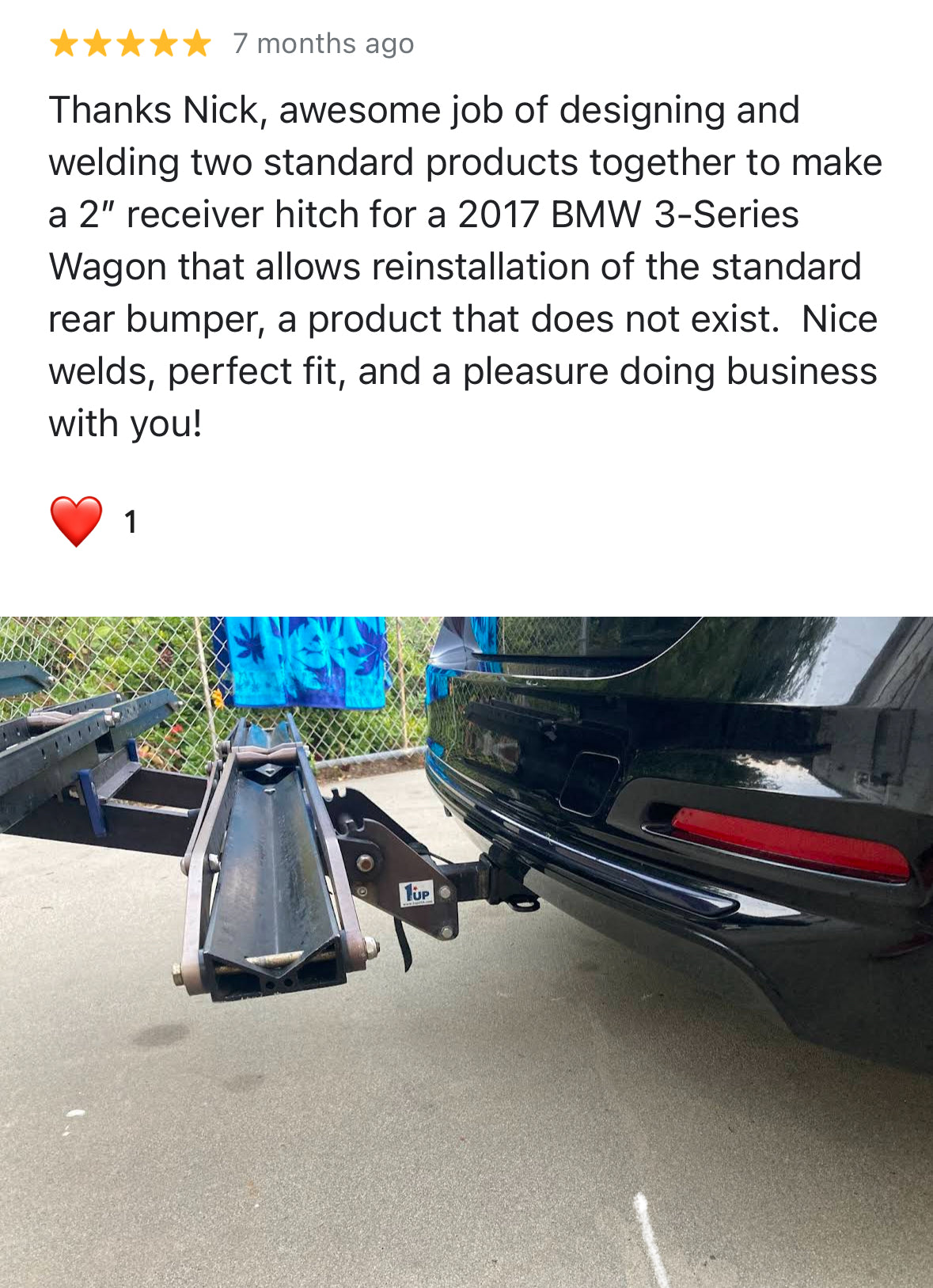 BMW F30 / F31 2” Hitch Receiver Conversion – Heavy-Duty Hitch | 4Link4WD