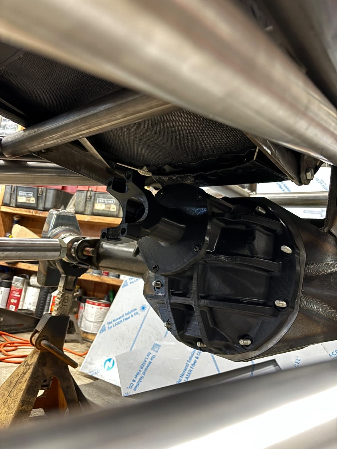 Mock-Up Ford 9” Third Member – Lightweight Fabrication Tool