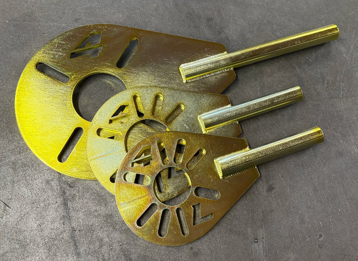 The three 4Link4WD size pinion tools.