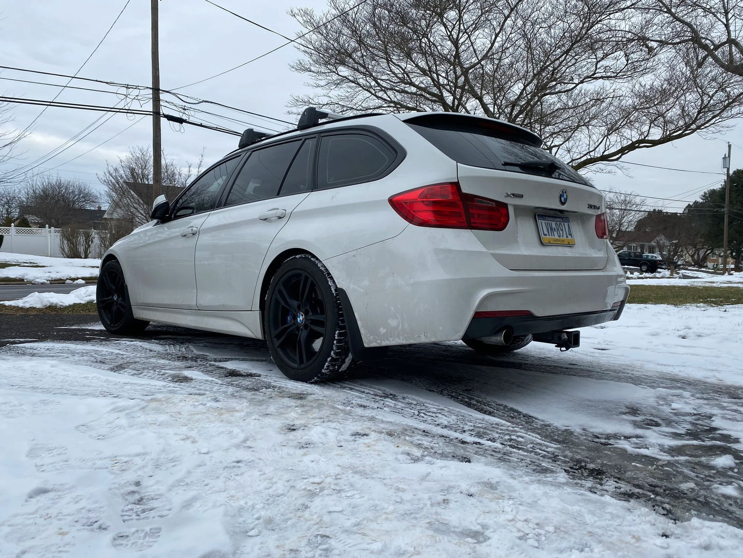 4Link4WD 2" F31 / F30 hitch on M-Sport 328d. 