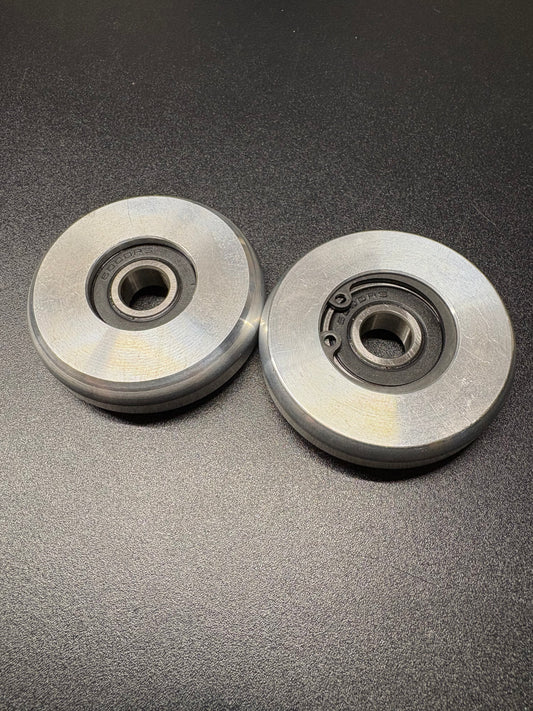 Replacement / Upgrade Wheel Set for Magnetic Pipe & Tubing Bench Roller | 4Link4WD