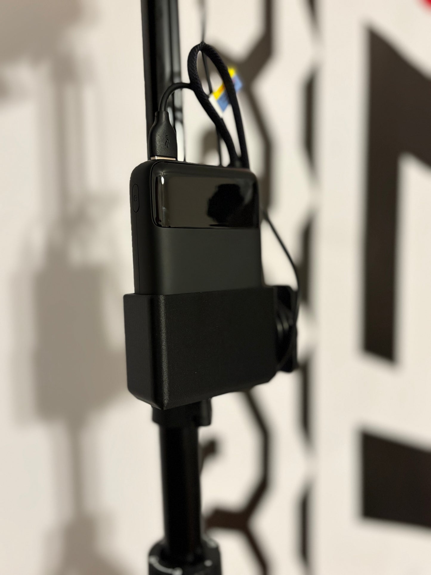 Portable Ring Light Battery Mount – Power Bank Clip for Tripod Ring Lights | 4Link4WD