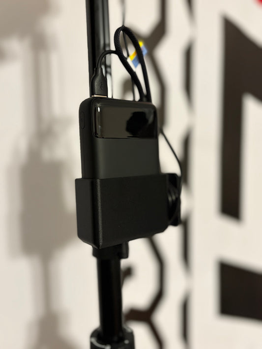 Portable Ring Light Battery Mount – Power Bank Clip for Tripod Ring Lights | 4Link4WD