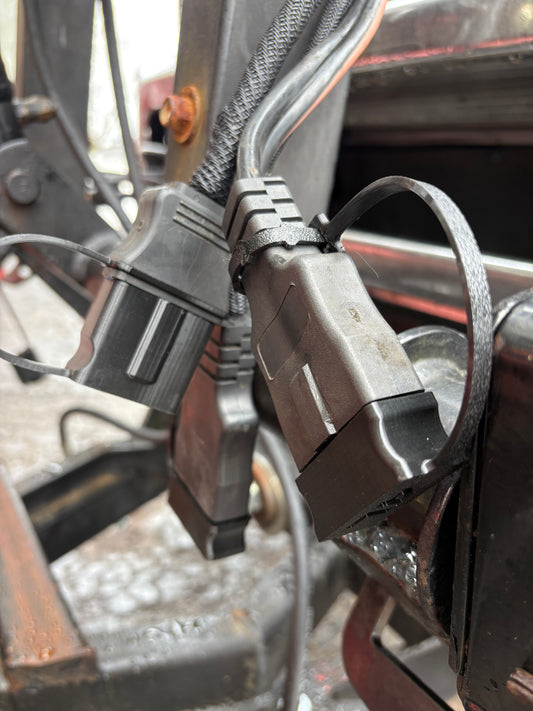 Snow Plow Electrical Connector Covers – Western & Fisher (Male & Female) | 4Link4WD