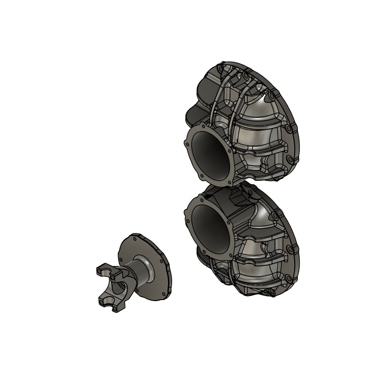 Mock-Up Ford 9” Third Member – Lightweight Fabrication Tool