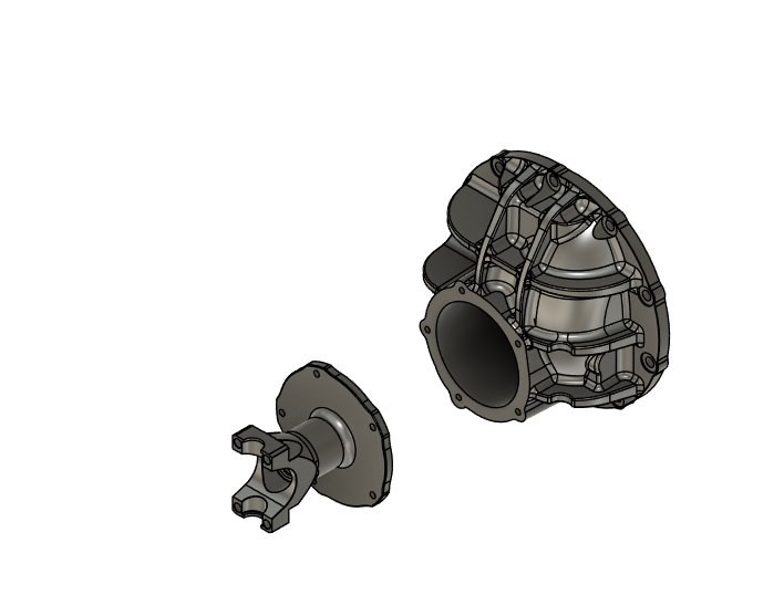 Mock-Up Ford 9” Third Member – Lightweight Fabrication Tool