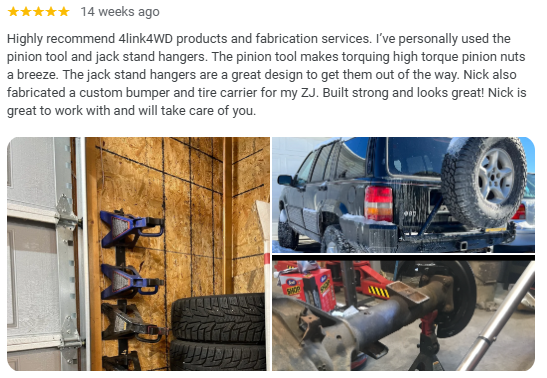 Jack Stand Wall Mount Hanger – Fits Daytona, Pittsburgh, & Universal 3-6 Ton Stands | 4Link4WD