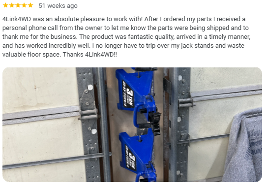 Jack Stand Wall Mount Hanger – Fits Daytona, Pittsburgh, & Universal 3-6 Ton Stands | 4Link4WD