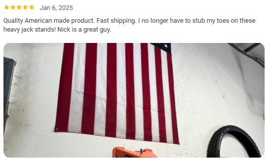 Jack Stand Wall Mount Hanger – Fits Daytona, Pittsburgh, & Universal 3-6 Ton Stands | 4Link4WD