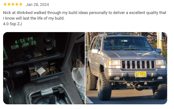 Jeep ZJ 5-Speed Swap Inner Dust Boot Kit (1993–1998, AX15 / NV3500 Conversion)