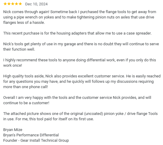 4Link4WD Master Gear Setup Tool Kit – Complete Differential Service Kit for 4WD & Off-Road Builds