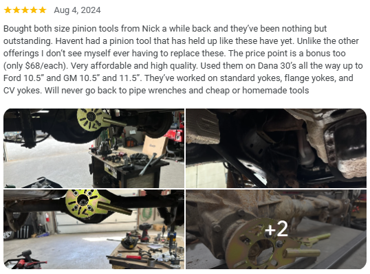 4Link4WD Master Gear Setup Tool Kit – Complete Differential Service Kit for 4WD & Off-Road Builds