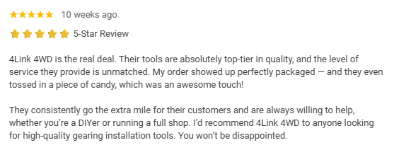 JL / JK Pinion Tool Yoke Adapter – Billet Aluminum Differential Tool Accessory