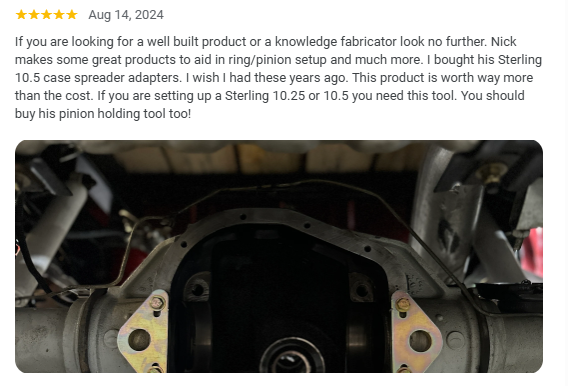 Universal Case Spreader Differential Housing Adapters – Heavy-Duty 1/2" Steel by 4Link4WD