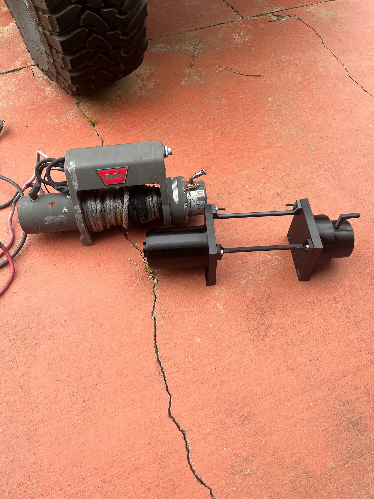 Mock Up Winch